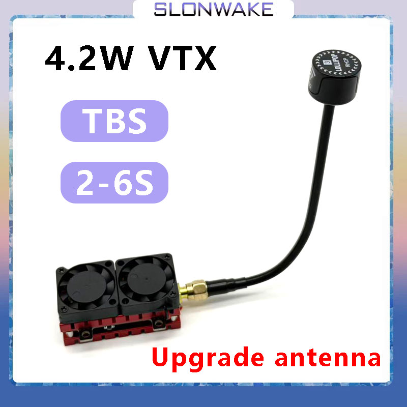 Drone Racing Vtx - SLONWAKE 5.8G 48CH 4.2W VTX 조절