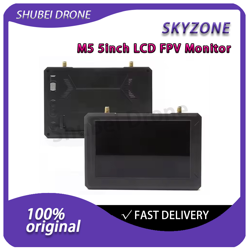 스카이존 M5 FPV 모니터 5인치 LCD 800x48 - Drone Racing Gate 리뷰 및 가격