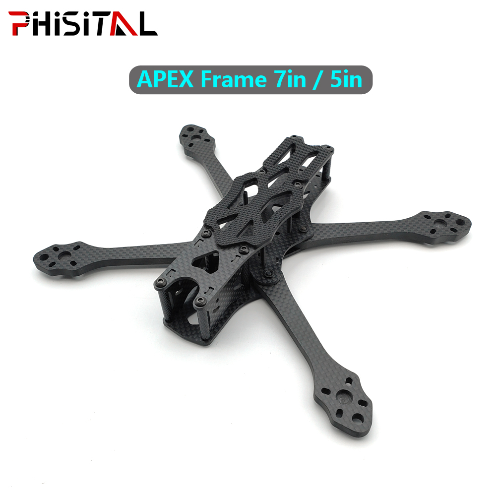 APEX 프레임 7인치/6인치/5인치 카본 파이버 쿼드 - Drone Racing Vtx 리뷰 및 가격