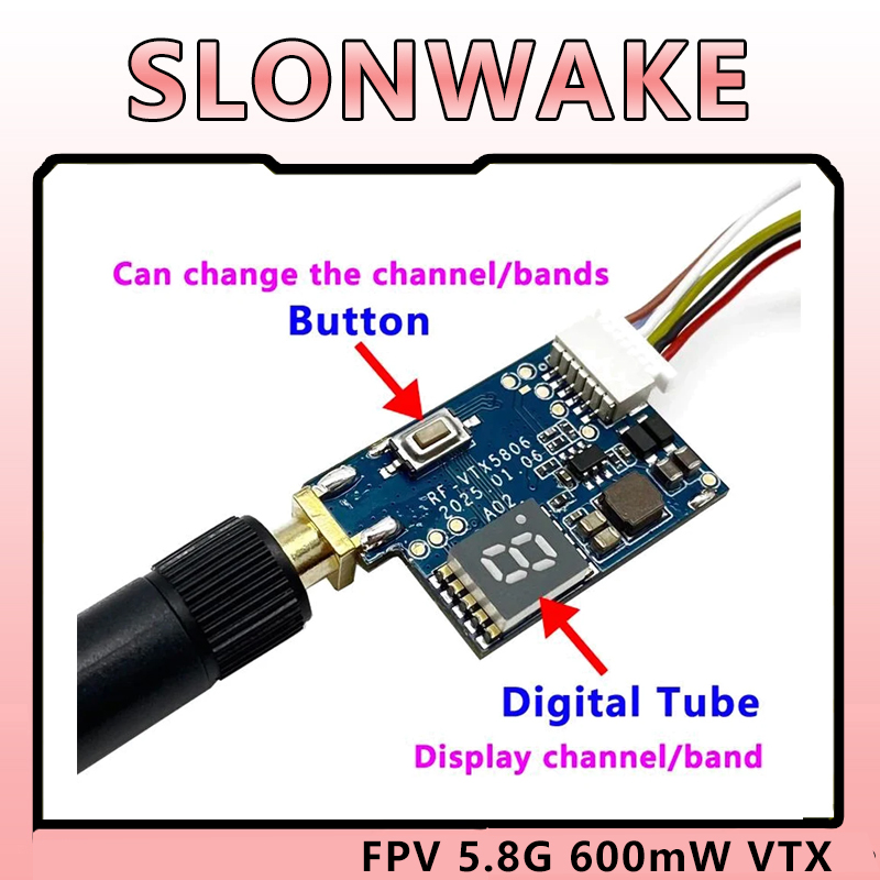SLONWAKE 5.8G TS5823 PRO 미니 아날 - Drone Racing Vtx 리뷰 및 가격
