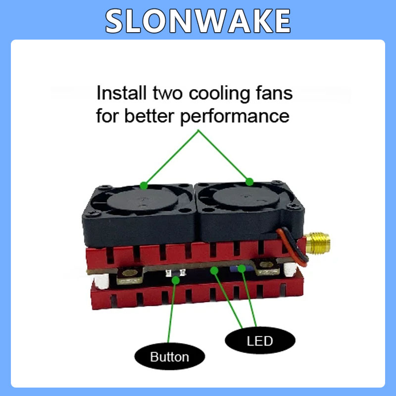 SLONWAKE 5.8G 48CH 4.2W VTX 조절 - Drone Racing Vtx 리뷰 및 가격