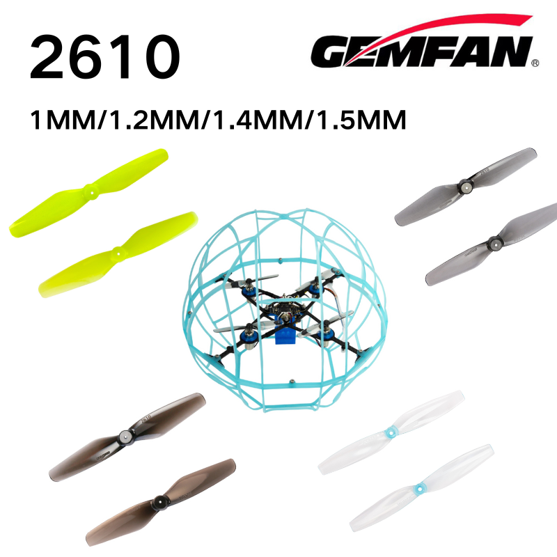 2610 프로프 젬팬 2.6인치 2 블레이드 프로펠러  - Drone Racing Battery 리뷰 및 가격